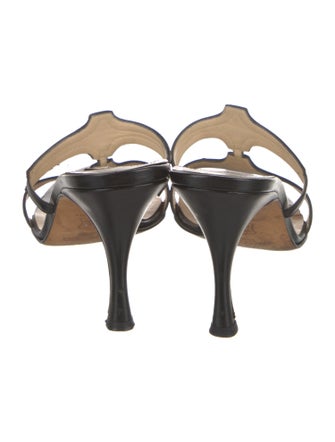 Jimmy Choo Leather Slides