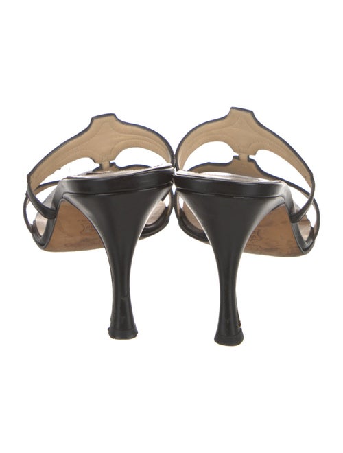 Jimmy Choo Leather Slides