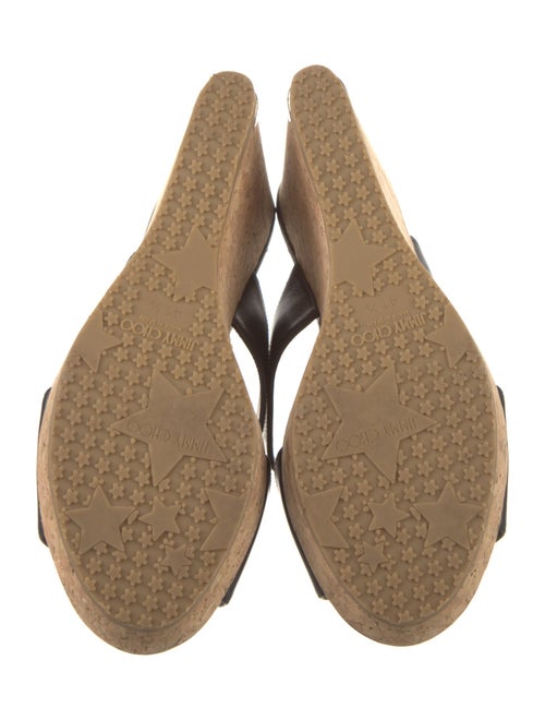 Jimmy Choo Leather Slides