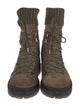 Jimmy Choo Suede Combat Boots