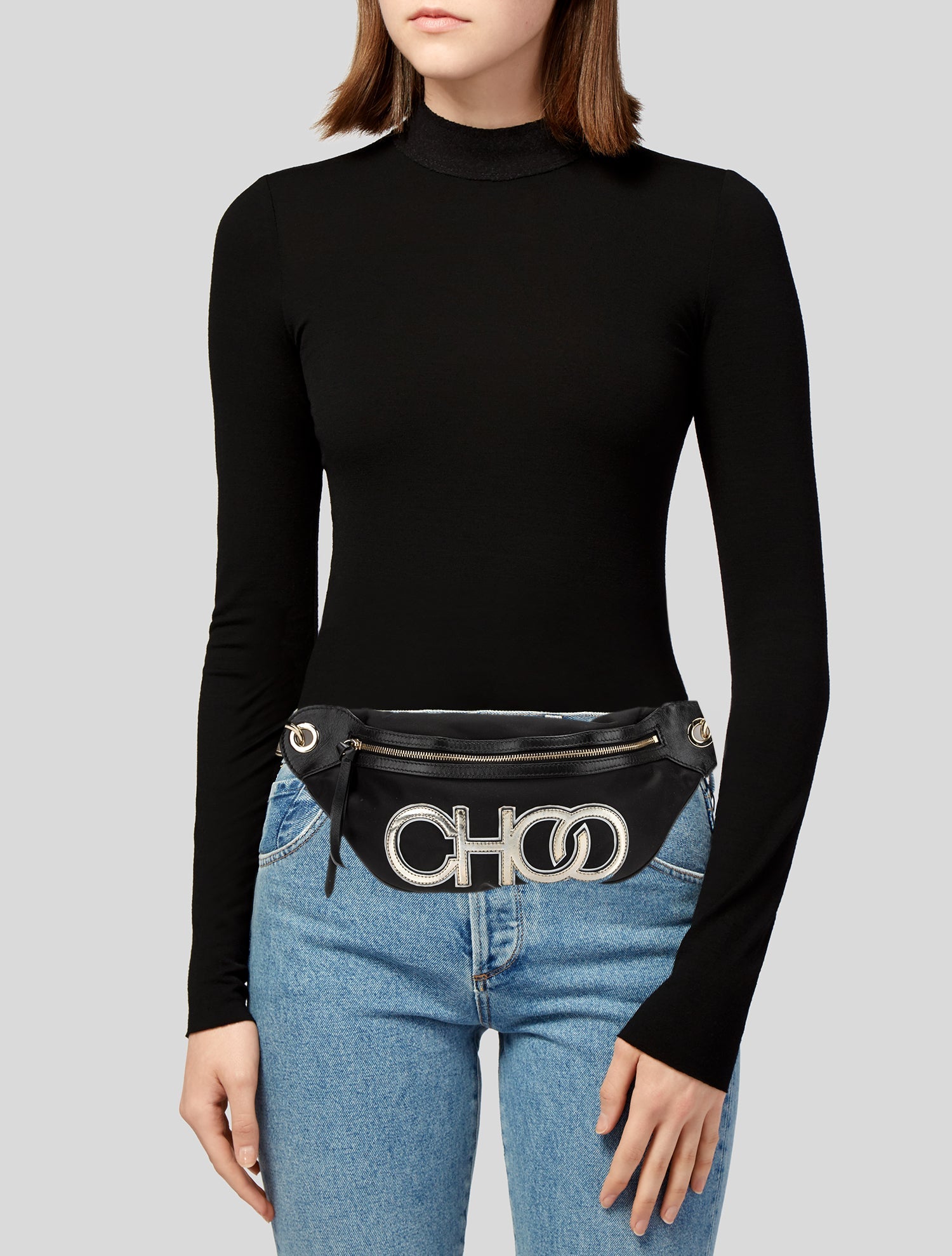 Jimmy Choo Nylon Belt Bag