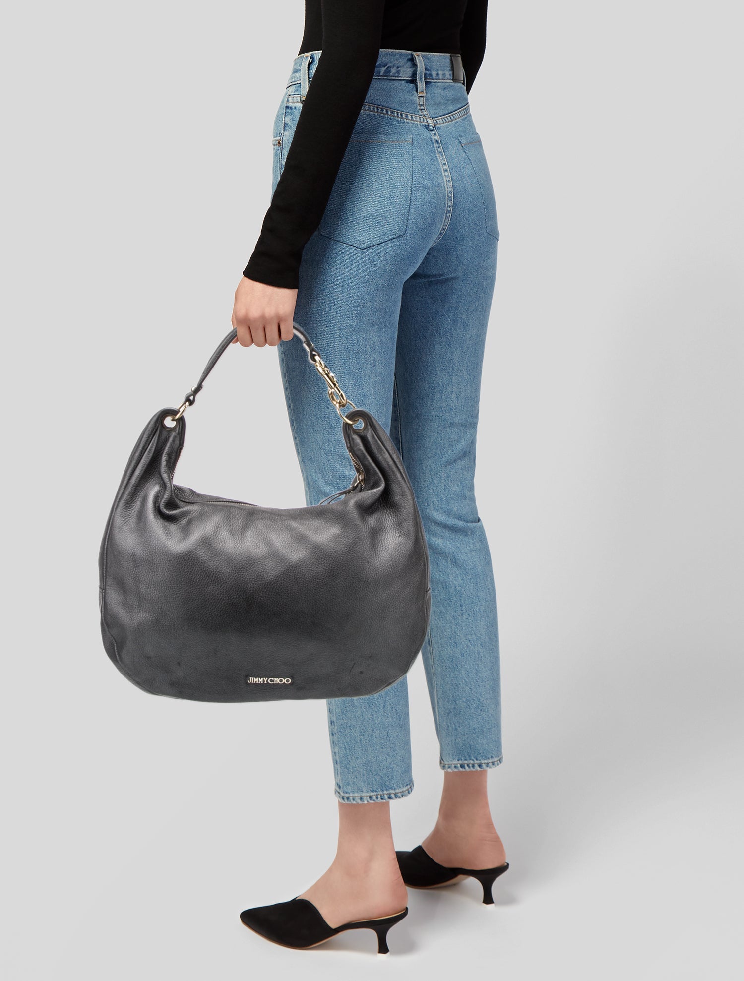 Jimmy Choo Leather Hobo