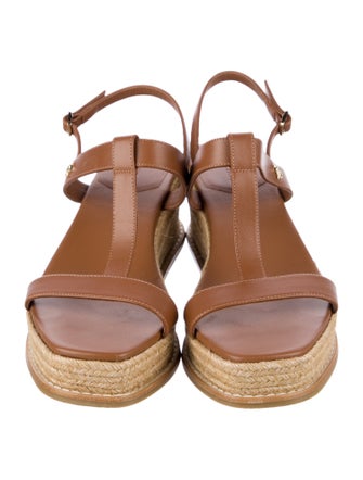 Jimmy Choo Leather Espadrilles