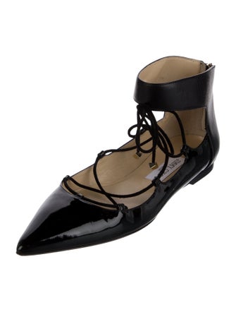 Jimmy Choo Patent Leather Flats