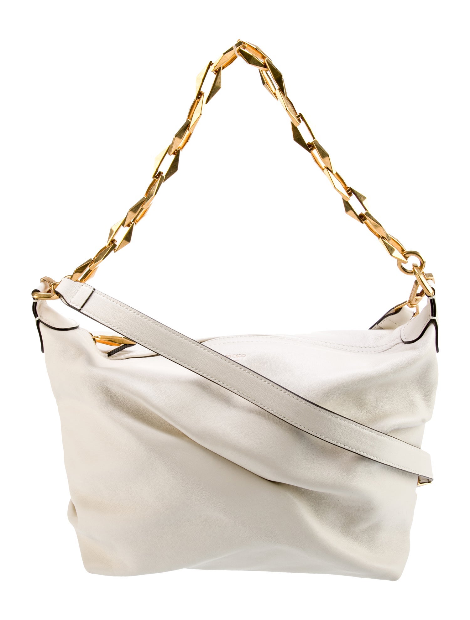 Jimmy Choo Leather Diamond Soft