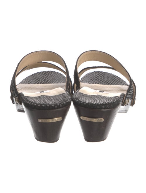Jimmy Choo Leather Slides