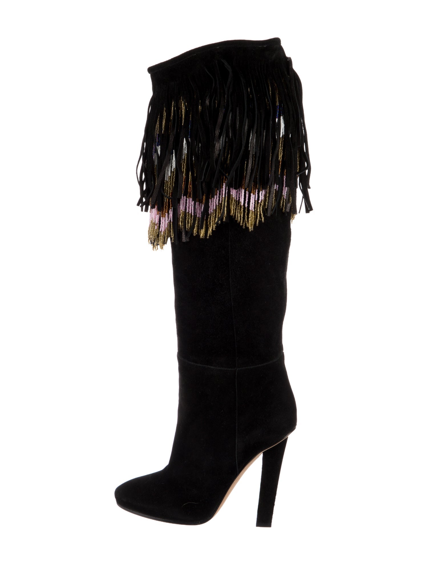 Jimmy Choo Suede Printed Boots