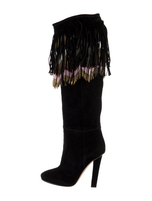 Jimmy Choo Suede Printed Boots