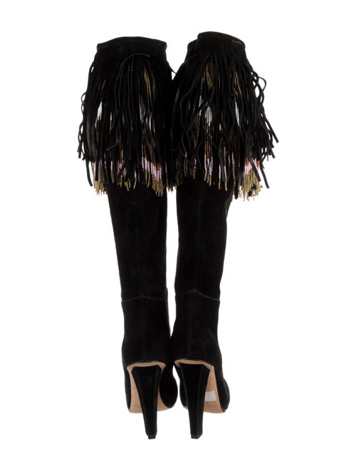 Jimmy Choo Suede Printed Boots