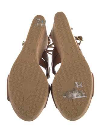 Jimmy Choo Leather T-Strap Sandals