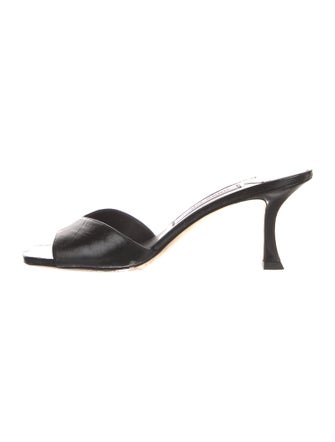Jimmy Choo Leather Slides