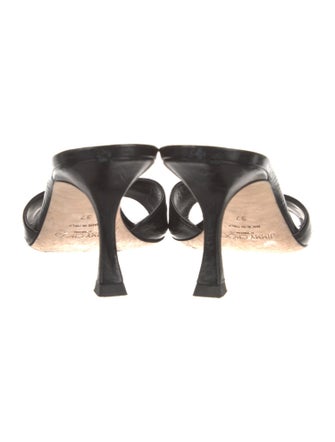 Jimmy Choo Leather Slides