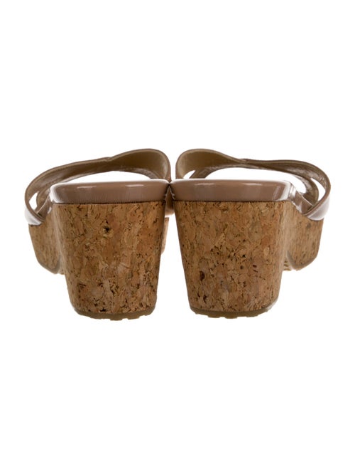 Jimmy Choo Patent Leather Slides