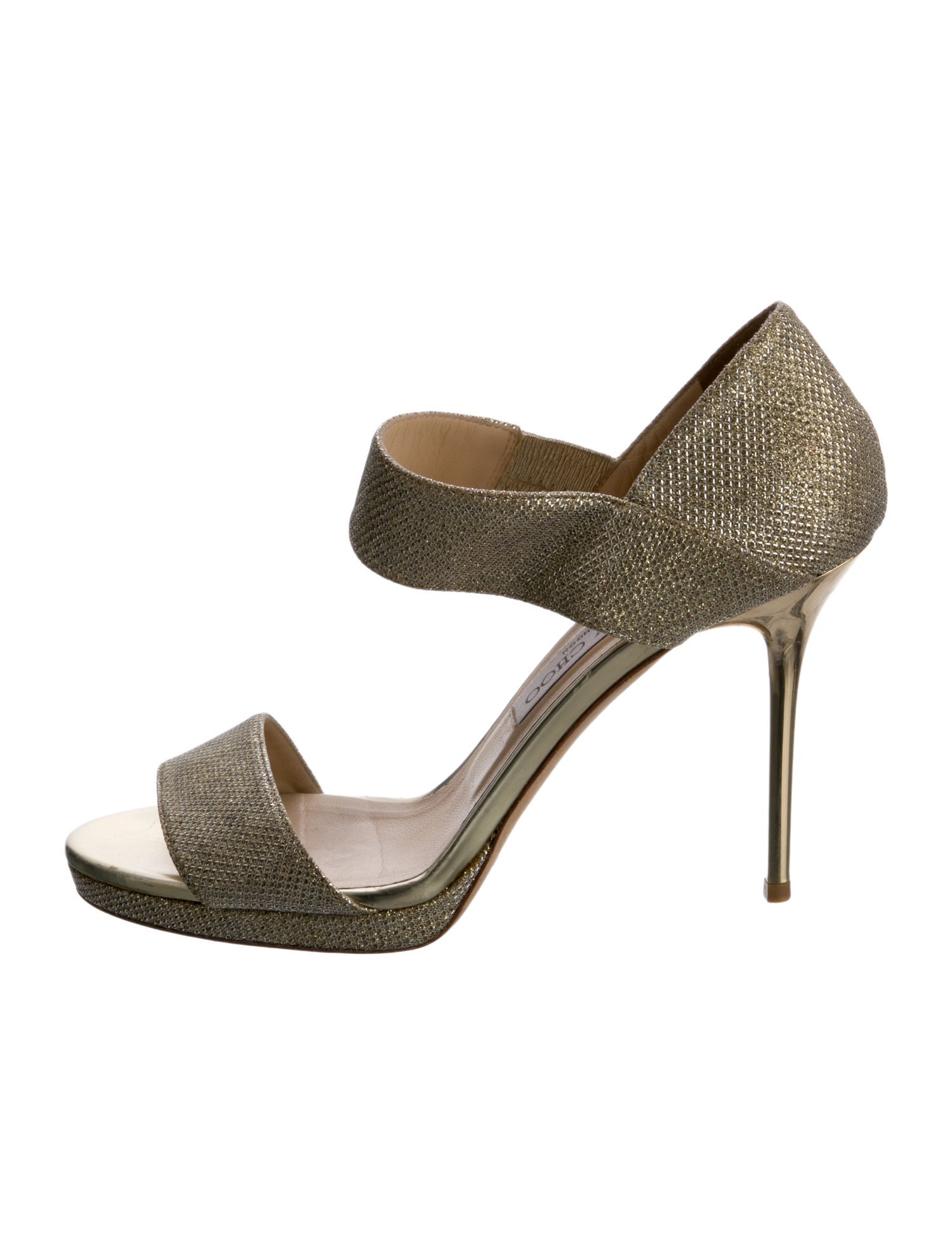 Jimmy Choo Glitter Sandals