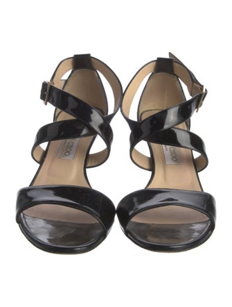 Jimmy Choo Patent Leather Sandals