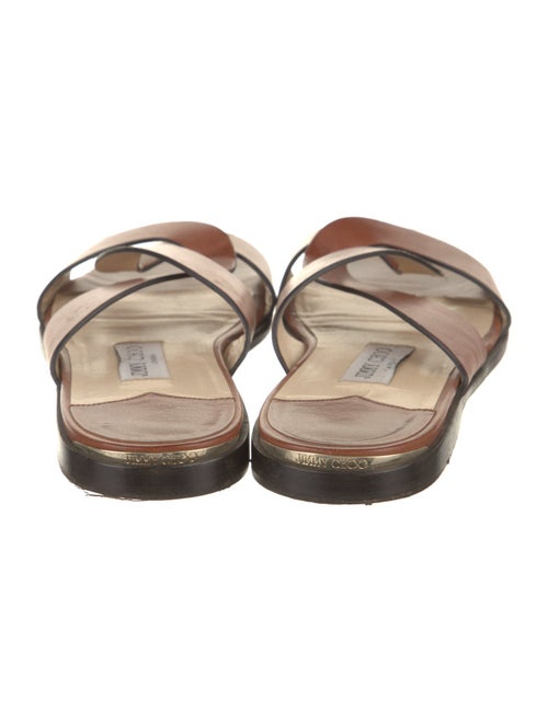 Jimmy Choo Leather Slides