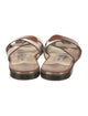 Jimmy Choo Leather Slides