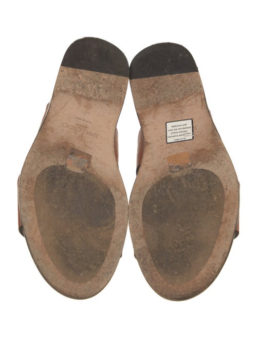 Jimmy Choo Leather Slides