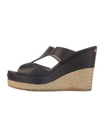 Jimmy Choo Leather Espadrilles