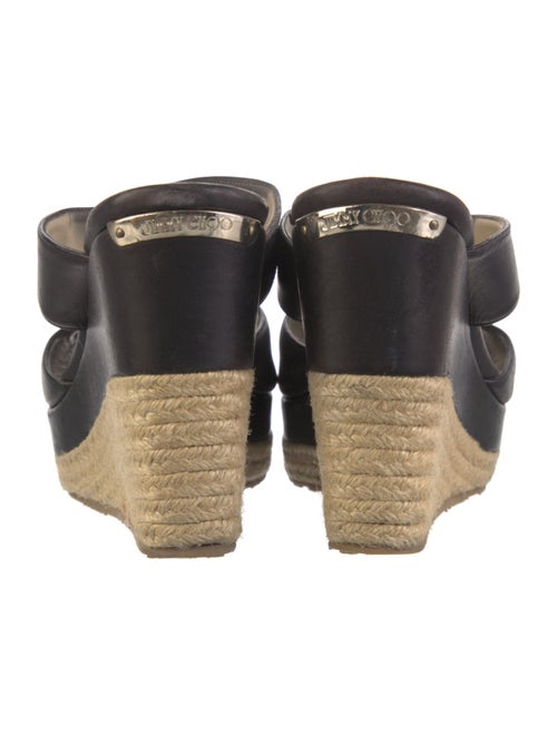 Jimmy Choo Leather Espadrilles