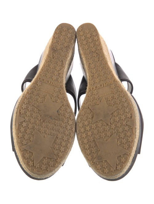 Jimmy Choo Leather Espadrilles