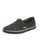Jimmy Choo Houndstooth Print Studded Accents Sneakers