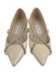 Jimmy Choo Suede D'Orsay Flats