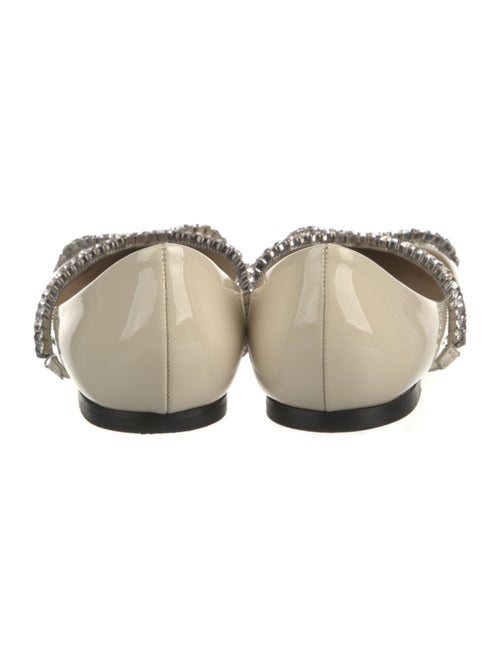 Jimmy Choo Suede D'Orsay Flats