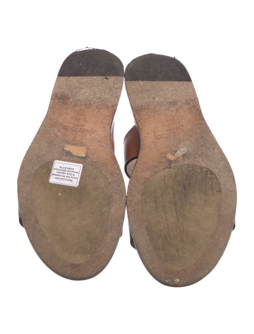 Jimmy Choo Leather Slides