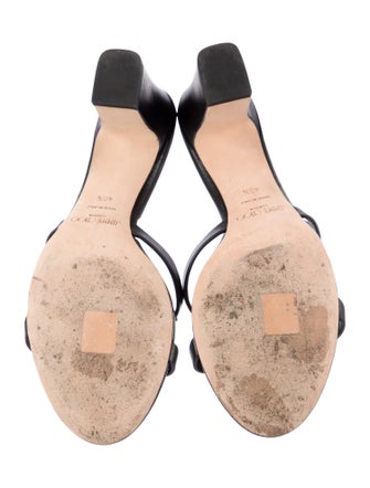 Jimmy Choo Leather Slides