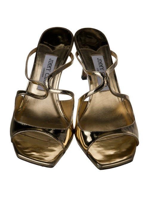 Jimmy Choo Patent Leather Slides
