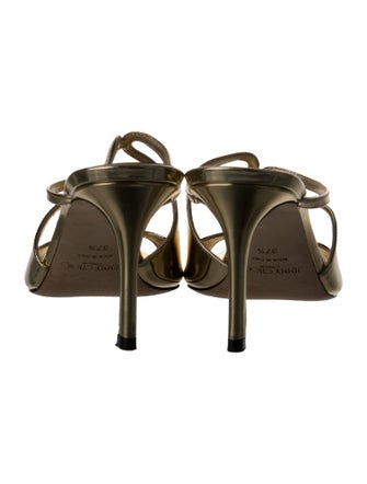 Jimmy Choo Patent Leather Slides