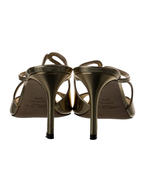 Jimmy Choo Patent Leather Slides