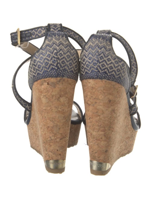 Jimmy Choo Leather Patterned Sandals