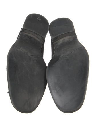 Jimmy Choo Suede Tassel Accents Loafers