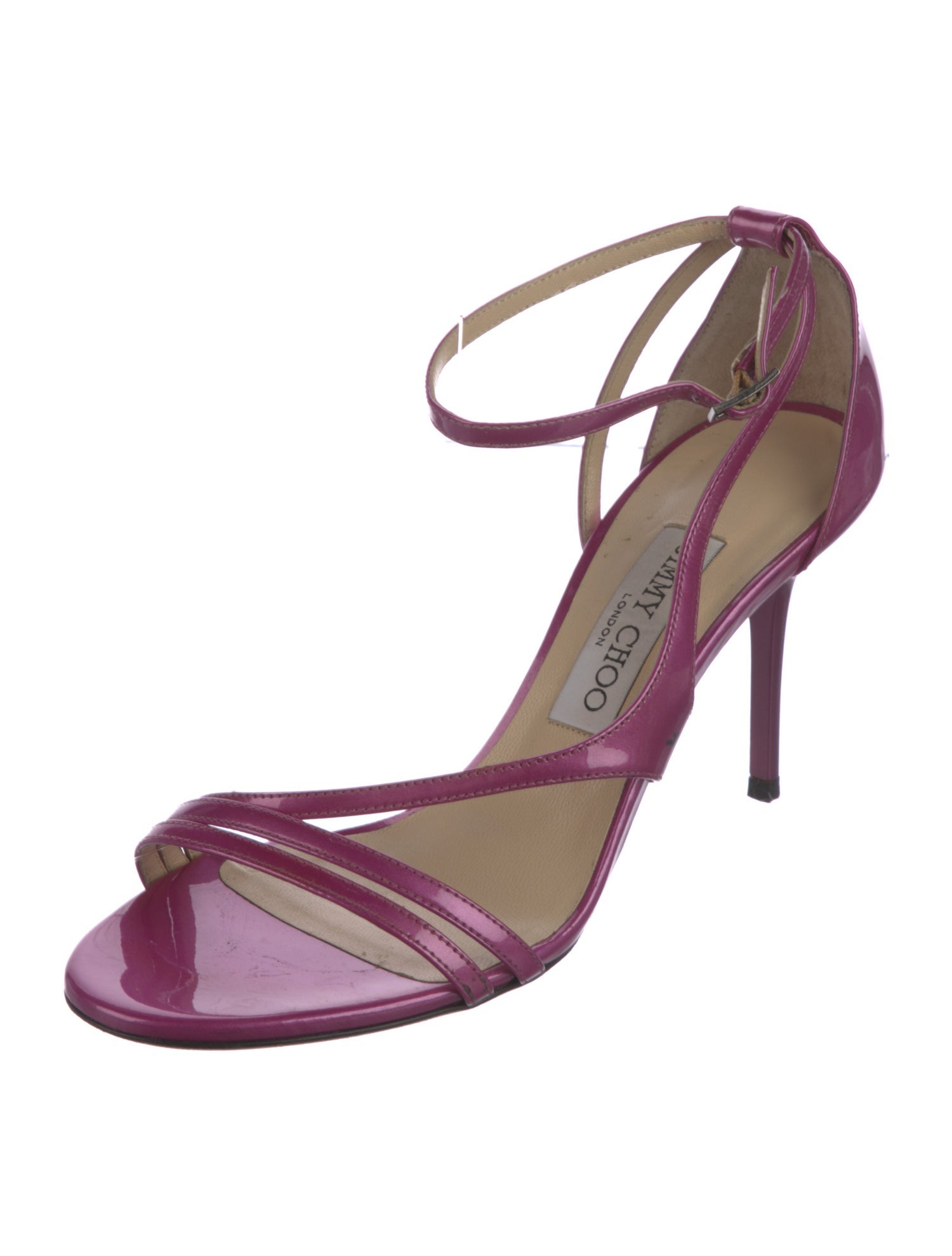 Jimmy Choo Patent Leather Sandals