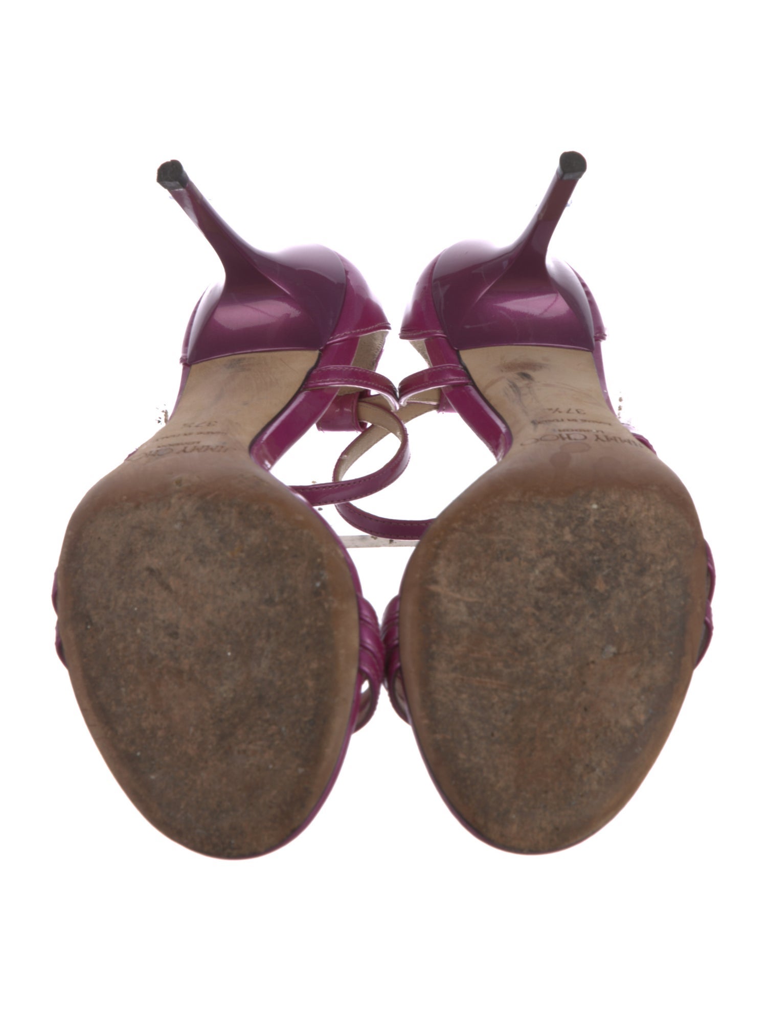 Jimmy Choo Patent Leather Sandals