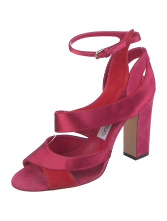Jimmy Choo Satin Sandals