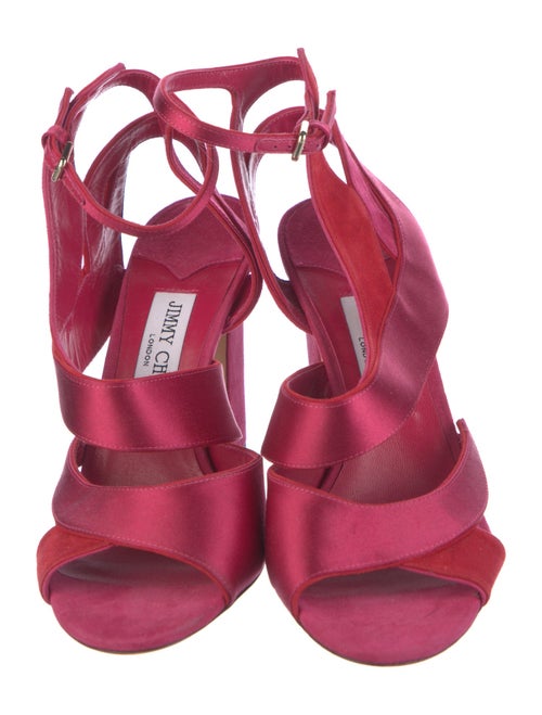 Jimmy Choo Satin Sandals