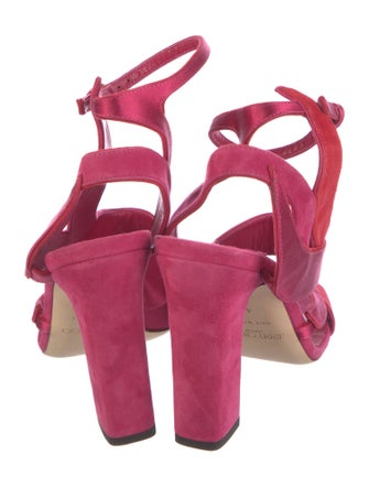 Jimmy Choo Satin Sandals
