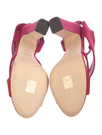 Jimmy Choo Satin Sandals