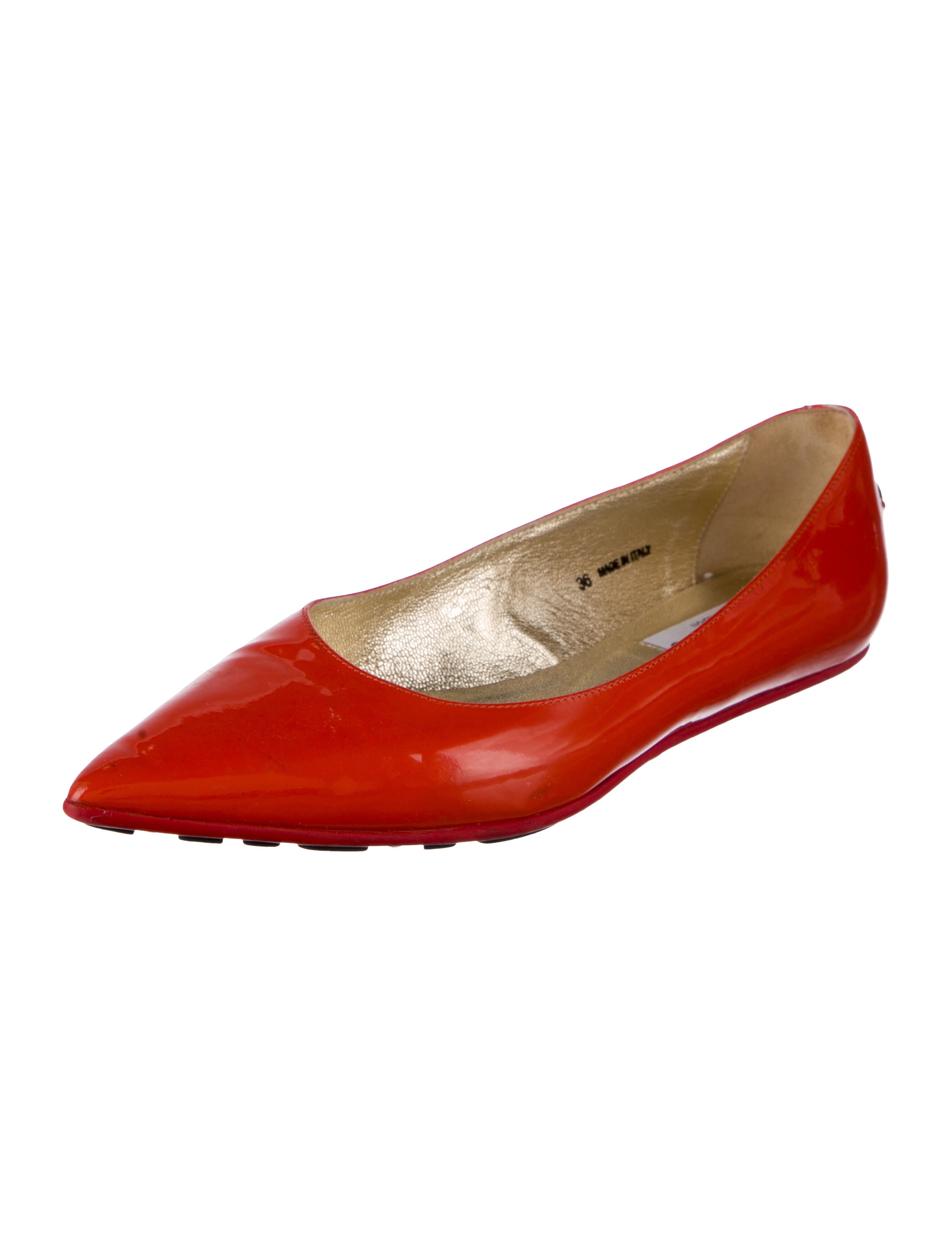 Jimmy Choo Patent Leather Flats