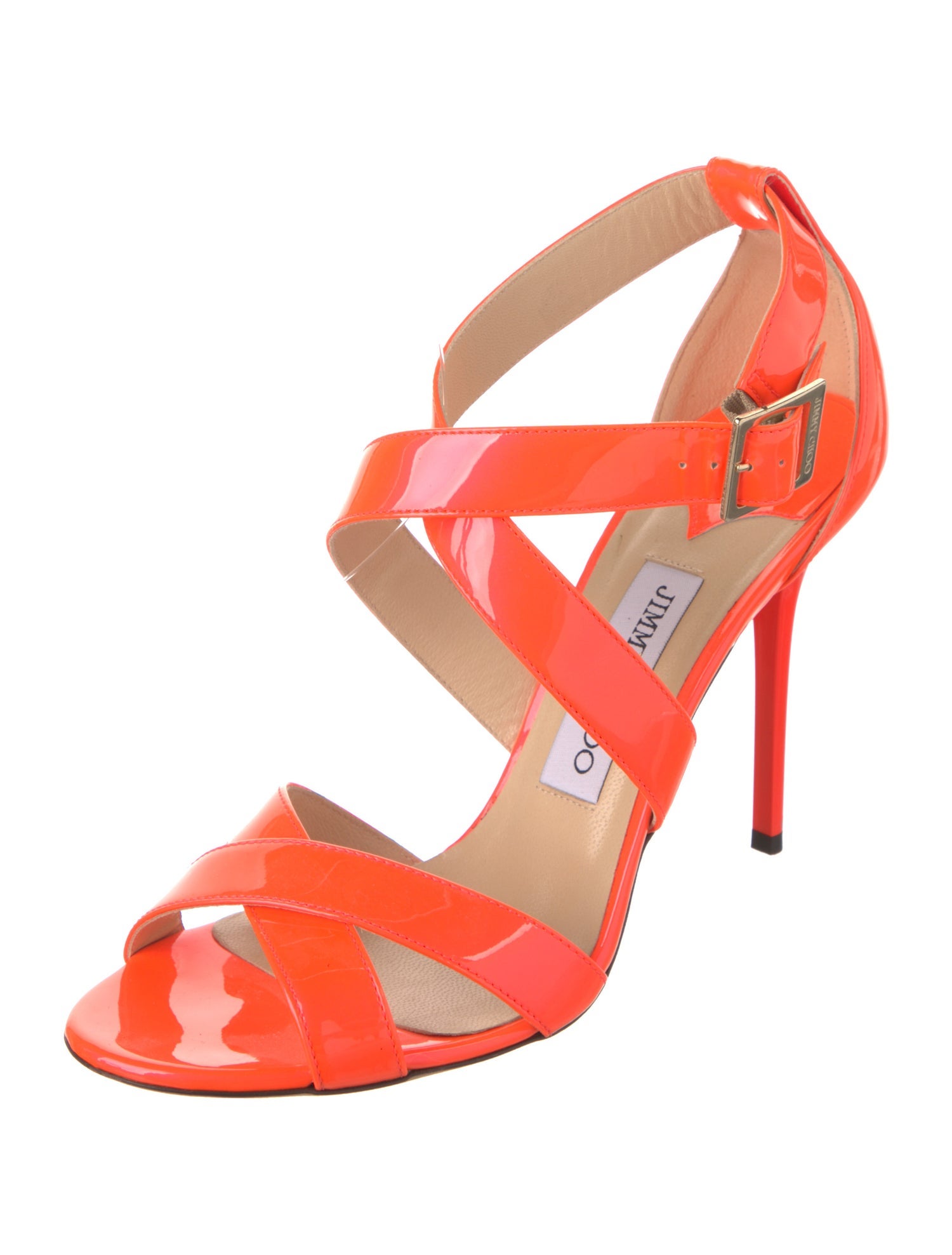 Jimmy Choo Patent Leather Sandals