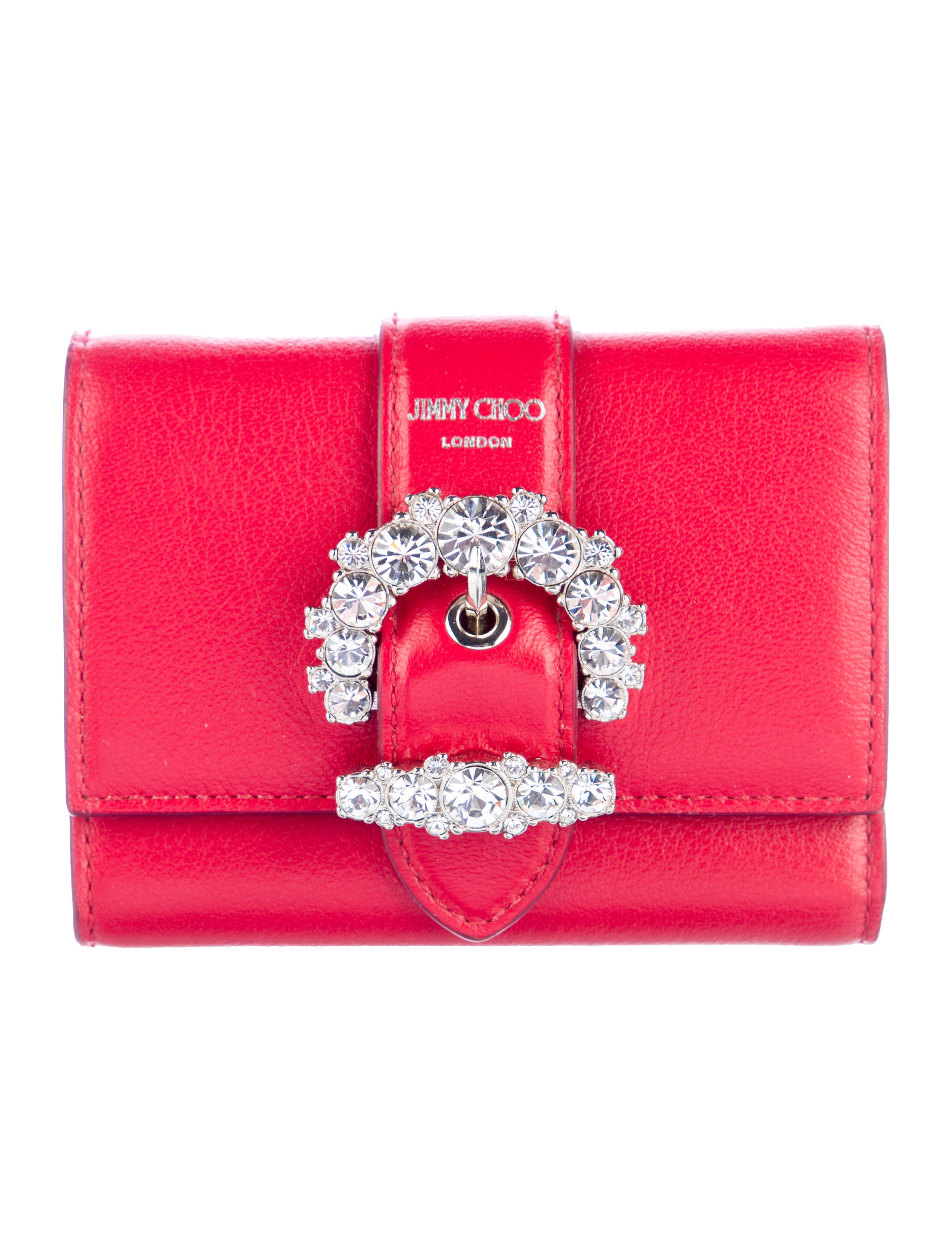 Jimmy Choo Leather Compact Wallet