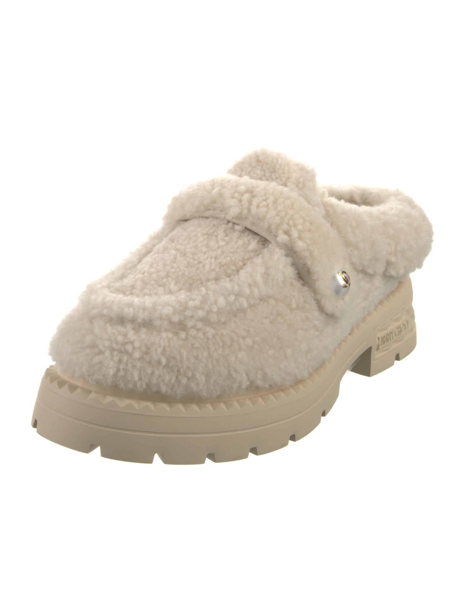 Jimmy Choo Faux Fur Oxfords