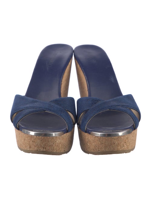 Jimmy Choo Leather Slides