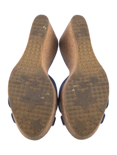 Jimmy Choo Leather Slides