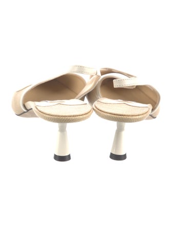 Jimmy Choo Straw Slingback Pumps