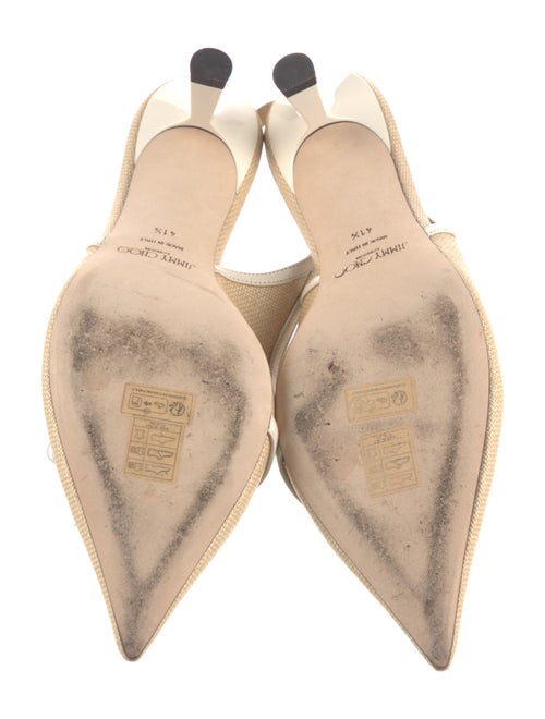 Jimmy Choo Straw Slingback Pumps