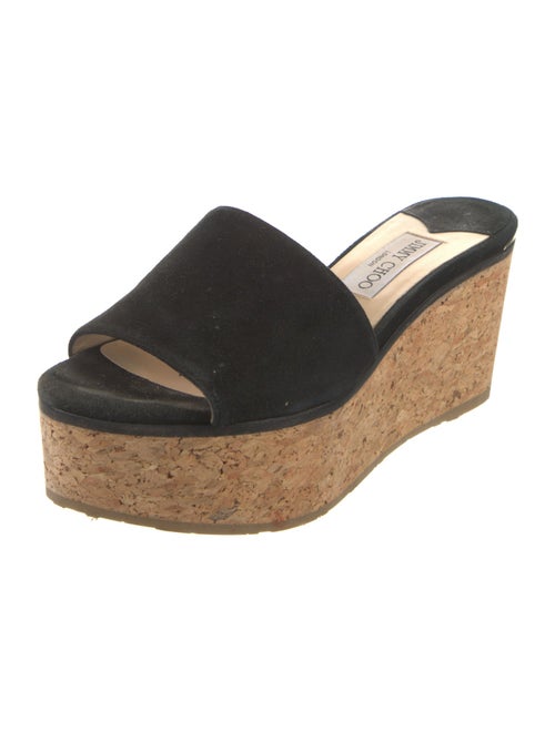 Jimmy Choo Suede Slides